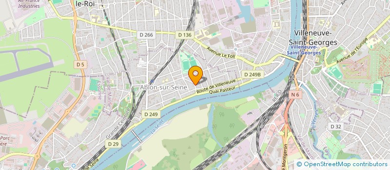 localisation de l'entreprise SAVIL  ABLON-SUR-SEINE