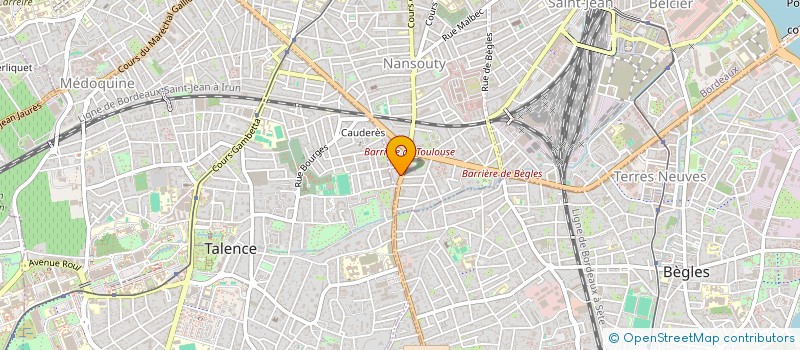 localisation de l'entreprise SAVILLASOGO  BORDEAUX