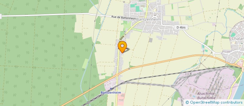 localisation de l'entreprise SAVIM SAS à BANTZENHEIM