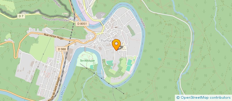 localisation de l'entreprise SAVIMMO  FUMAY