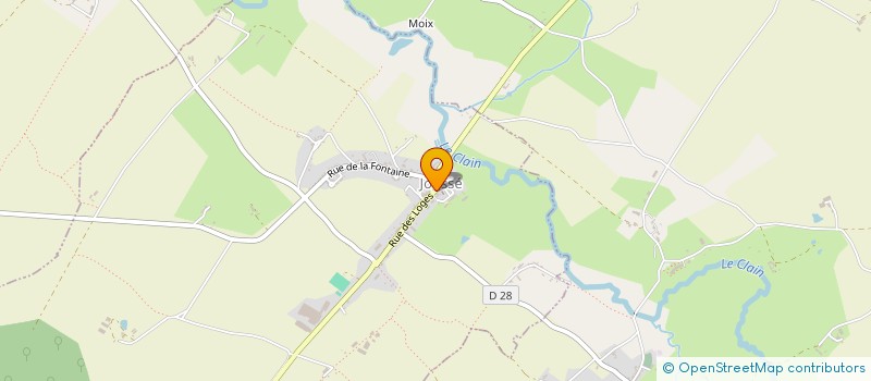 localisation de l'entreprise SAVIN à JOUSSE