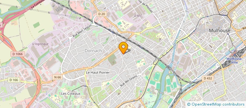 localisation de l'entreprise SAVINAD  MULHOUSE