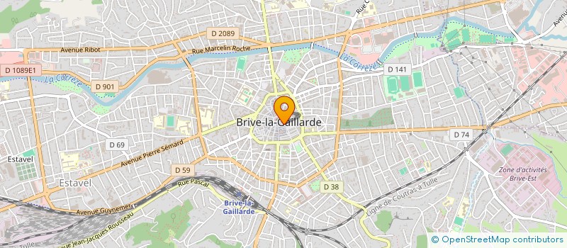 localisation de l'entreprise SAVINE à BRIVE-LA-GAILLARDE