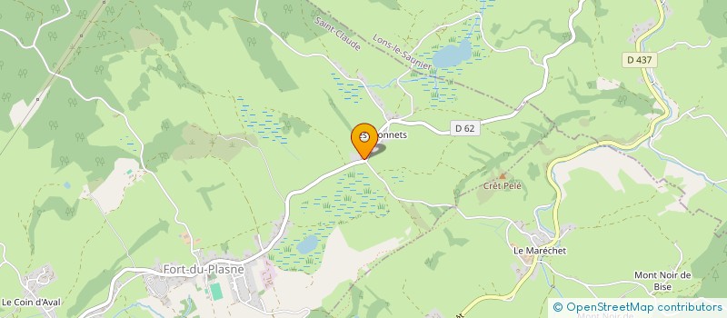 localisation de l'entreprise SAVINE  FORT-DU-PLASNE