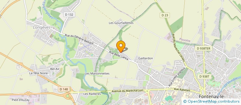 localisation de l'entreprise SAVINEAU BAPTISTE  FONTENAY-LE-COMTE