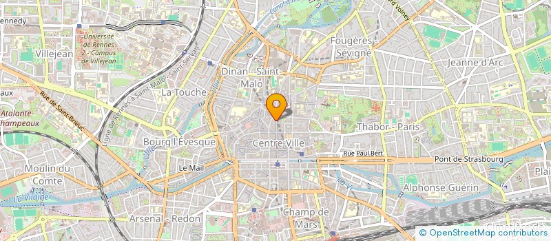 localisation de l'entreprise SAVINEL MAROQUINIER SARL à RENNES