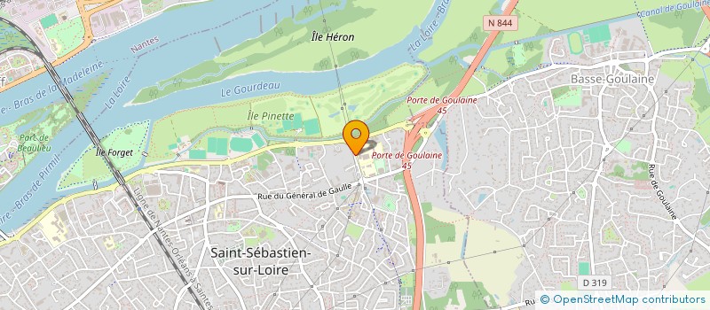 localisation de l'entreprise SAVINGARA à SAINT-SEBASTIEN-SUR-LOIRE