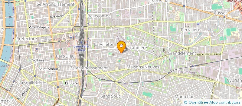 localisation de l'entreprise SAVIOLI à LYON