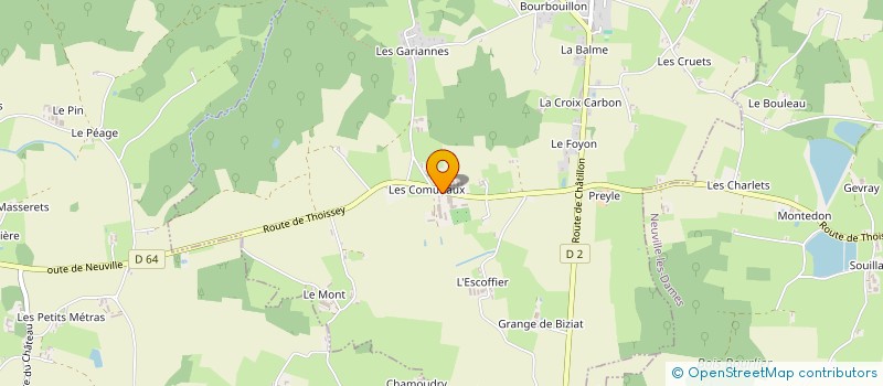 localisation de l'entreprise SAVIR  SULIGNAT