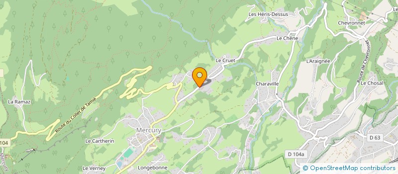 localisation de l'entreprise SAVIRIDIS INVEST  GILLY-SUR-ISERE