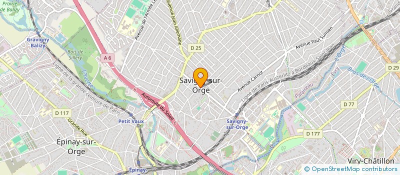 localisation de l'entreprise SAVISPACE à SAVIGNY-SUR-ORGE