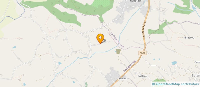 localisation de l'entreprise SAVISTEL  FOULAYRONNES