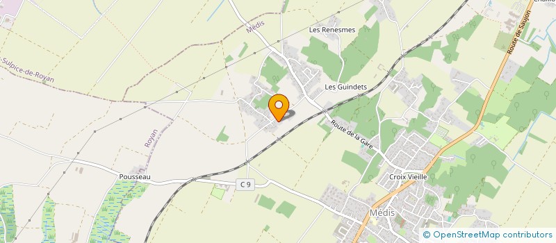 localisation de l'entreprise SAVJOU  MEDIS