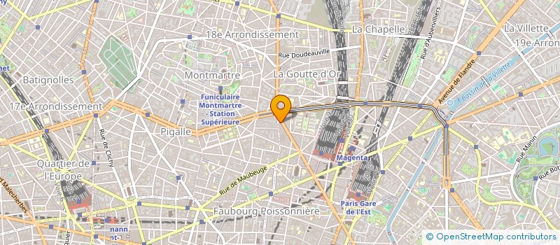 localisation de l'entreprise SAVNEC à PARIS