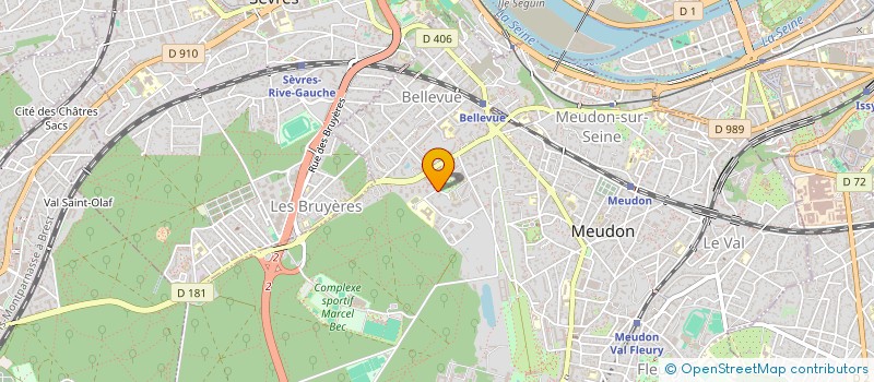 localisation de l'entreprise SAVOC  MEUDON
