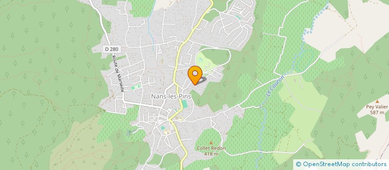 localisation de l'entreprise SAVOFF - GROHMANN INDIVISION  NANS-LES-PINS