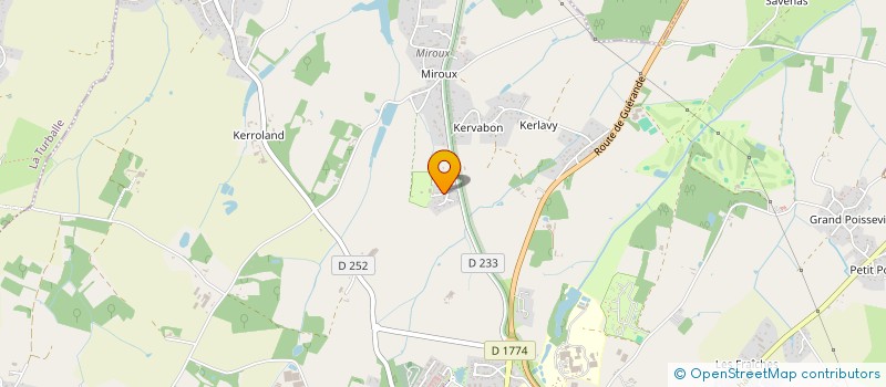 localisation de l'entreprise SAVOIAIN  GUERANDE