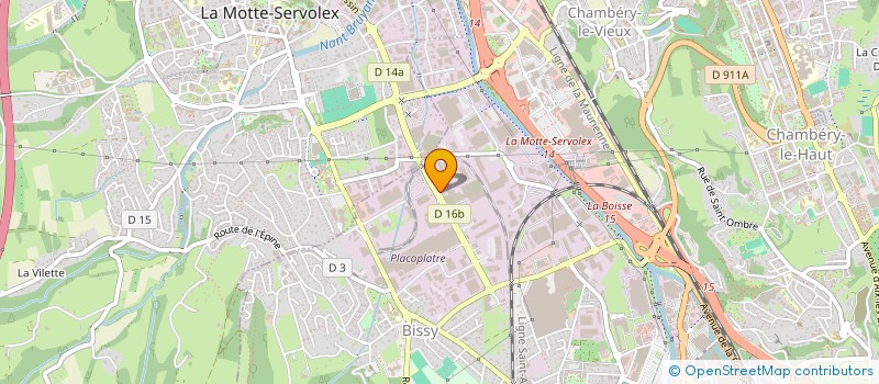 localisation de l'entreprise SAVOIE ABATTAGE-EN ABREGE SAB à CHAMBERY
