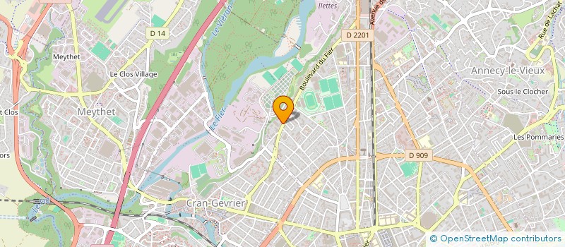 localisation de l'entreprise SAVOIE BATIMENT  ANNECY