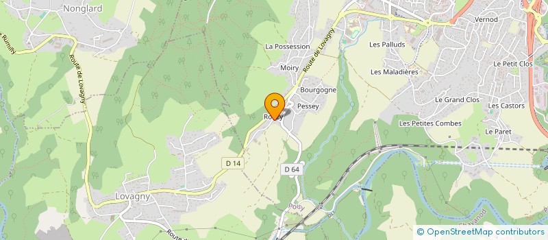 localisation de l'entreprise SAVOIE CONSEIL à POISY