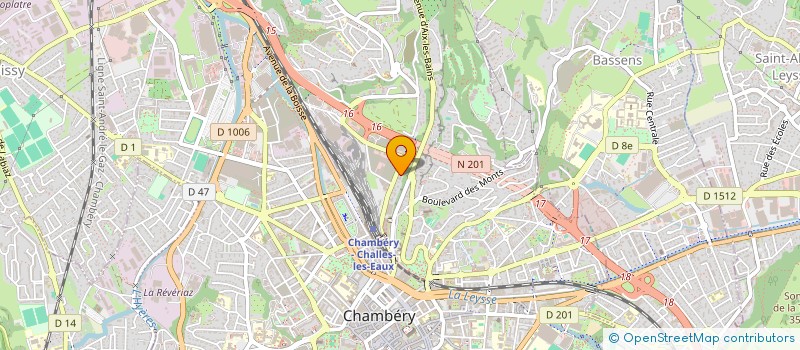 localisation de l'entreprise SAVOIE DE FEMME à CHAMBERY