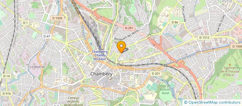 localisation de l'entreprise SAVOIE EXPERTISE GESTION AUDIT à CHAMBERY