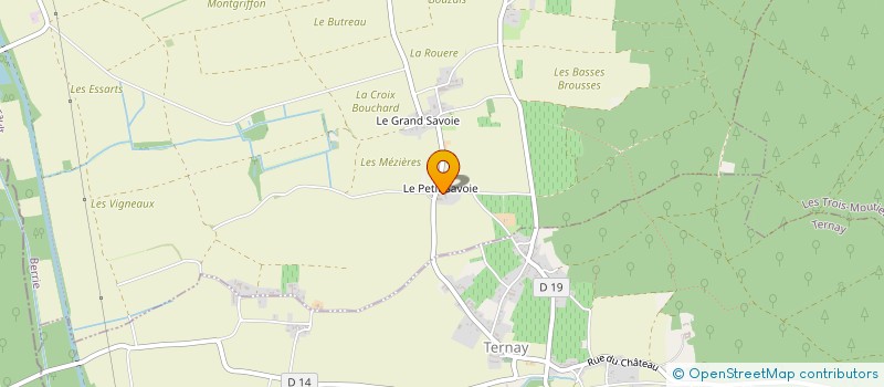 localisation de l'entreprise SAVOIE FESTIV'86  BERRIE