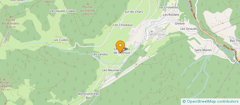 localisation de l'entreprise SAVOIE FLAIR à SEYTROUX
