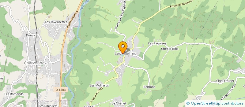 localisation de l'entreprise SAVOIE FRET TRANSPORT COMMISSION à ANNECY