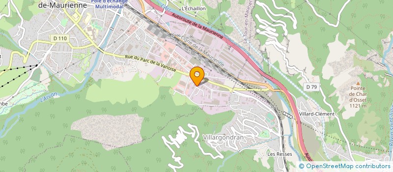 localisation de l'entreprise SAVOIE GABIONS  SAINT-JEAN-DE-MAURIENNE