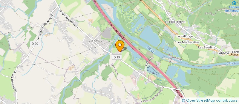 localisation de l'entreprise SAVOIE LEASE  ARENTHON