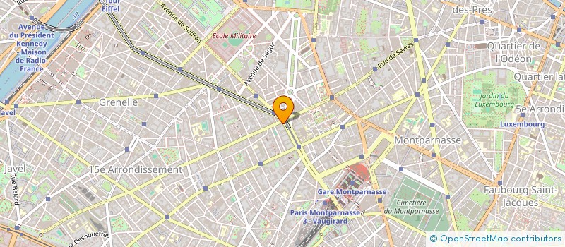 localisation de l'entreprise SAVOIE LECOURBE  PARIS