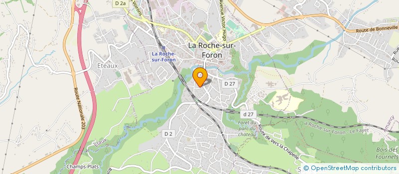 localisation de l'entreprise SAVOIE NETTOYAGE  LA ROCHE-SUR-FORON
