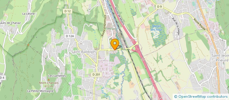 localisation de l'entreprise SAVOIE OUTILLAGE SERVICE à SAINT-BALDOPH