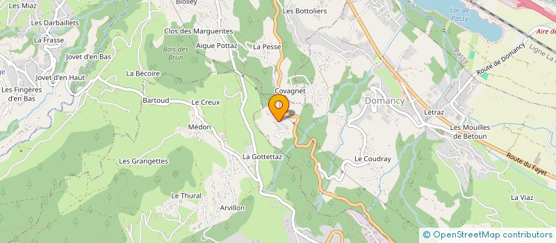 localisation de l'entreprise SAVOIE VAISSELLE EURL à DOMANCY