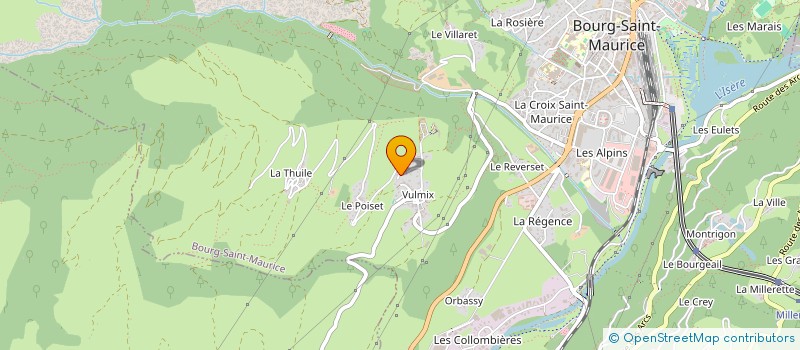 localisation de l'entreprise SAVOIEGO  BOURG-SAINT-MAURICE