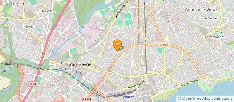 localisation de l'entreprise SAVOIES CONSTRUCTIONS RENOVATIONS  ANNECY