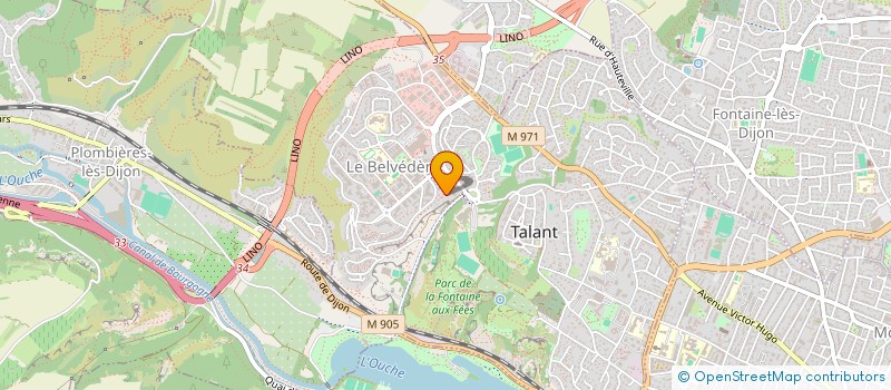 localisation de l'entreprise SAVOIR ACCOMPAGNER LES COMPETENCES EN ENTREPRISES  TALANT