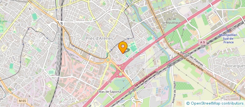 localisation de l'entreprise SAVOIR AGIR FORMATION EMPLOI à MONTPELLIER