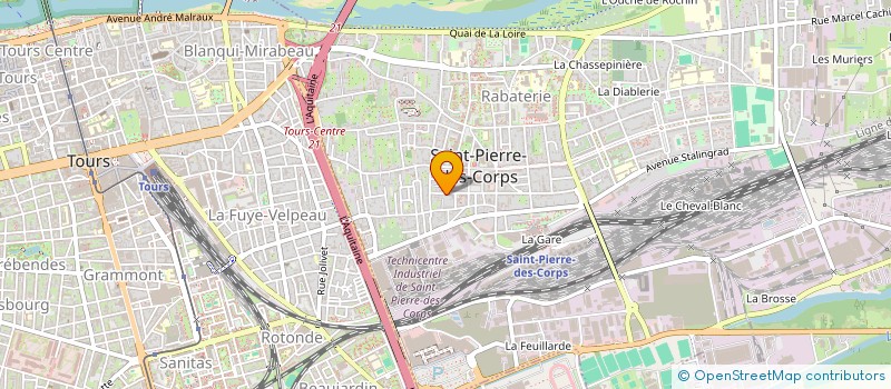 localisation de l'entreprise SAVOIR AUTOMOBILES  SAINT-PIERRE-DES-CORPS