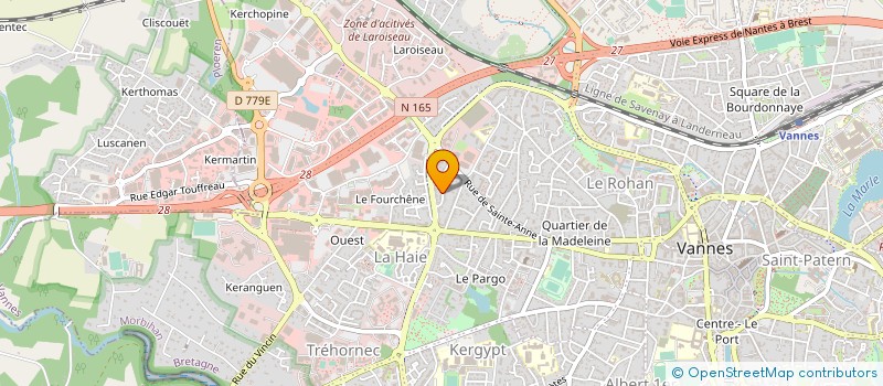 localisation de l'entreprise SAVOIR BREIZH à VANNES