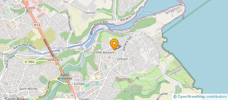 localisation de l'entreprise SAVOIR D'USAGE à SAINT-BRIEUC