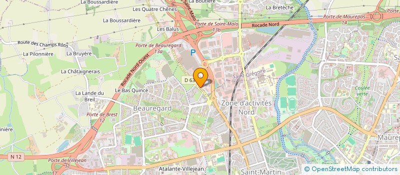 localisation de l'entreprise SAVOIR ET ACTION INTERNATIONALE  SAINT-GREGOIRE