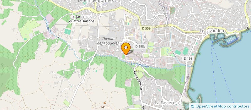 localisation de l'entreprise SAVOIR ET COMPETENCE VAR à BORMES-LES-MIMOSAS