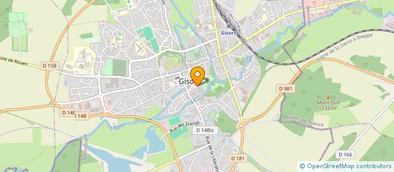 localisation de l'entreprise SAVOIR ET LUMIERE à GISORS