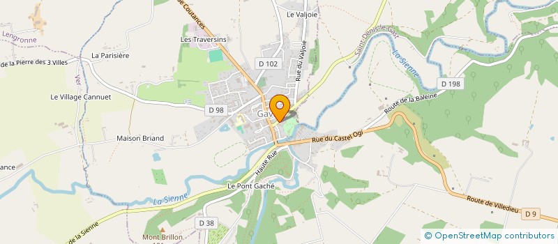 localisation de l'entreprise SAVOIR ET METS  GAVRAY-SUR-SIENNE