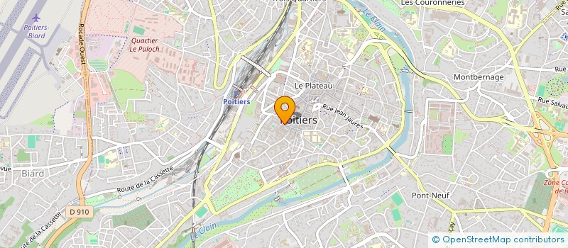 localisation de l'entreprise SAVOIR ET PLUS à POITIERS