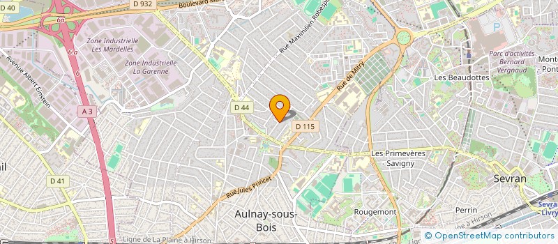 localisation de l'entreprise SAVOIR ET VIVRE ENSEMBLE à AULNAY-SOUS-BOIS