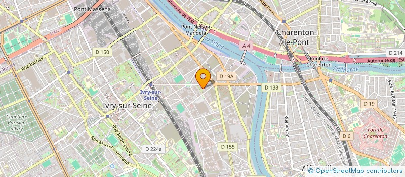 localisation de l'entreprise SAVOIR ET VIVRE ENSEMBLE (SEVE)  IVRY-SUR-SEINE