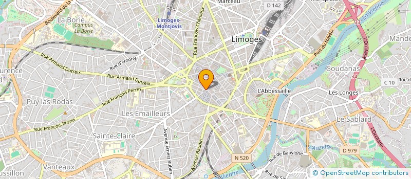 localisation de l'entreprise SAVOIR FAIRE à LIMOGES